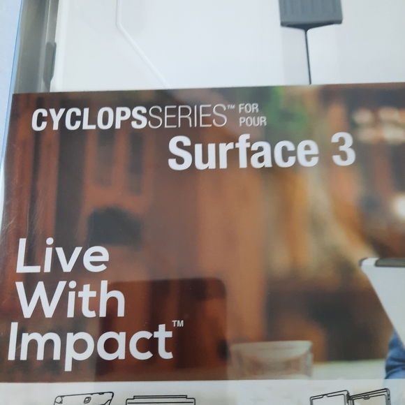 5 For $20.00 Trident Cyclops Series Microsoft Surface 3 Case - Picture 4 of 5